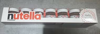 nutella 30g glass