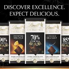 Lindt Excellence 100g tablets